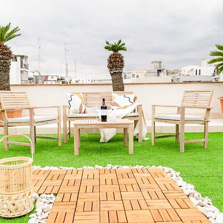 Apartamento Apulialux Private 100Mq Rooftop Oasis W Jacuzzi Bari Exterior foto